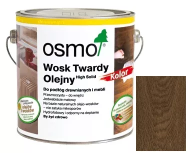 OSMO 3075 2,5L Wosk Twardy Czarny